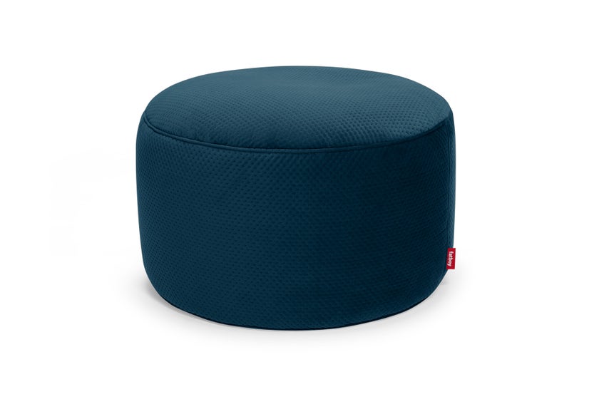Pouf POINT LARGE ROYAL VELVET RECYCLED de Fatboy, Deep sea Pouf POINT LARGE ROYAL VELVET RECYCLED de Fatboy, Deep sea