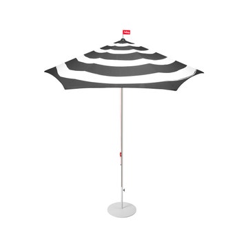 Parasol STRIPESOL de Fatboy, Avec socle gris clair, Anthracite