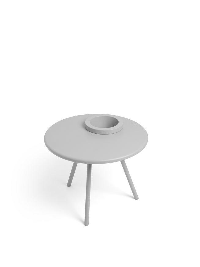 Table d'appoint BAKKES de Fatboy, Light grey Table d'appoint BAKKES de Fatboy, Light grey