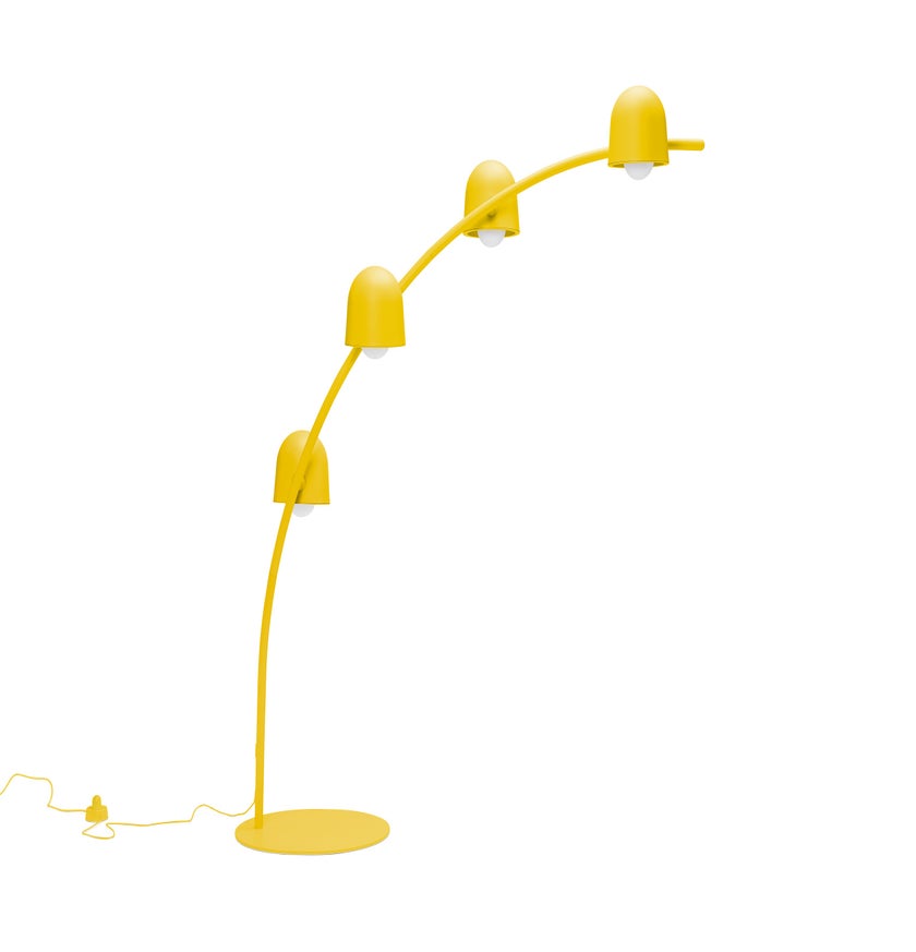 Lampadaire BIG LEBOW de Fatboy, Banana Yellow