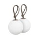Pack duo suspensions BOLLEKE de Fatboy, Taupe