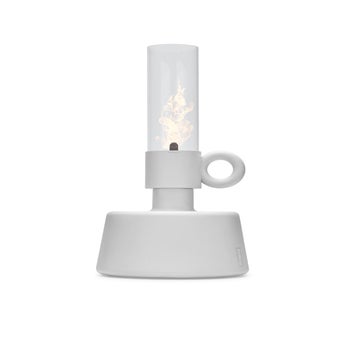 Grande lampe à huile d'extérieur FLAMTASTIQUE de Fatboy, Light grey