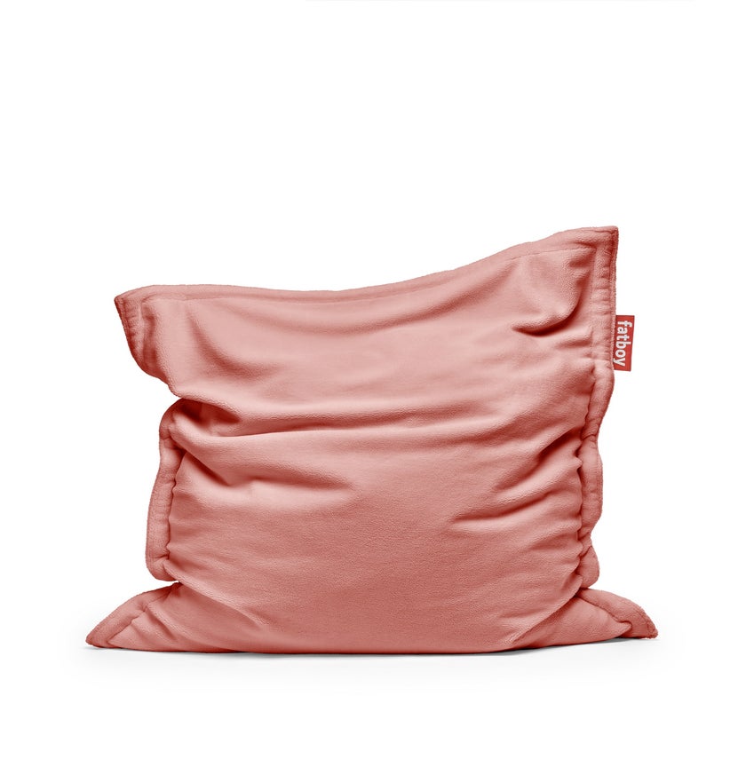Pouf THE ORIGINAL SLIM TEDDY de Fatboy, Cheeky Pink