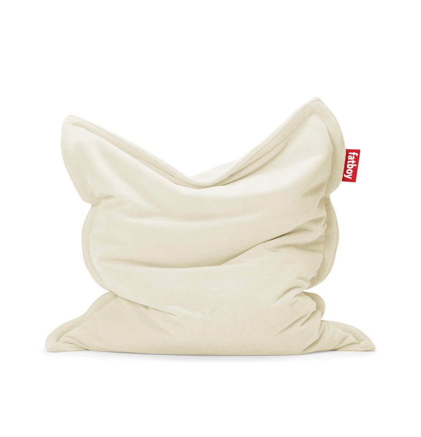 Pouf THE ORIGINAL SLIM TEDDY de Fatboy, Off White