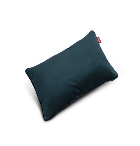 Coussin KING VELVET de Fatboy, Petrol 