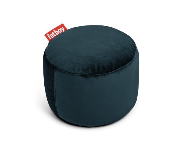 Pouf POINT VELVET de Fatboy, Bleu pétrole Pouf POINT VELVET de Fatboy, Bleu pétrole