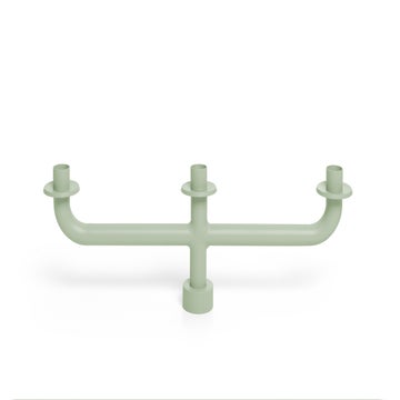 Chandelier Candlestick for Toní Tablo, Mist green