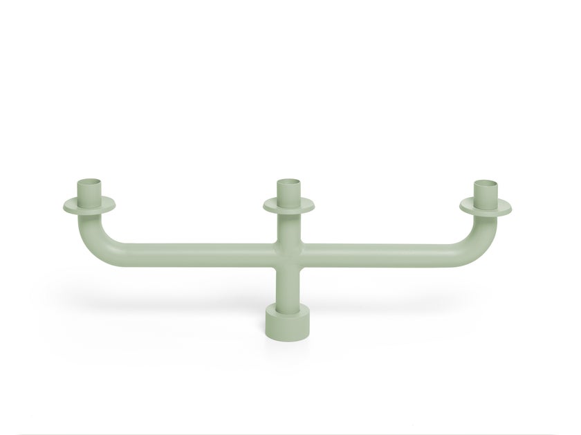 Chandelier Candlestick for Toní Tablo, Mist green Chandelier Candlestick for Toní Tablo, Mist green