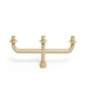 Chandelier Candlestick for Toní Tablo, Sandy beige