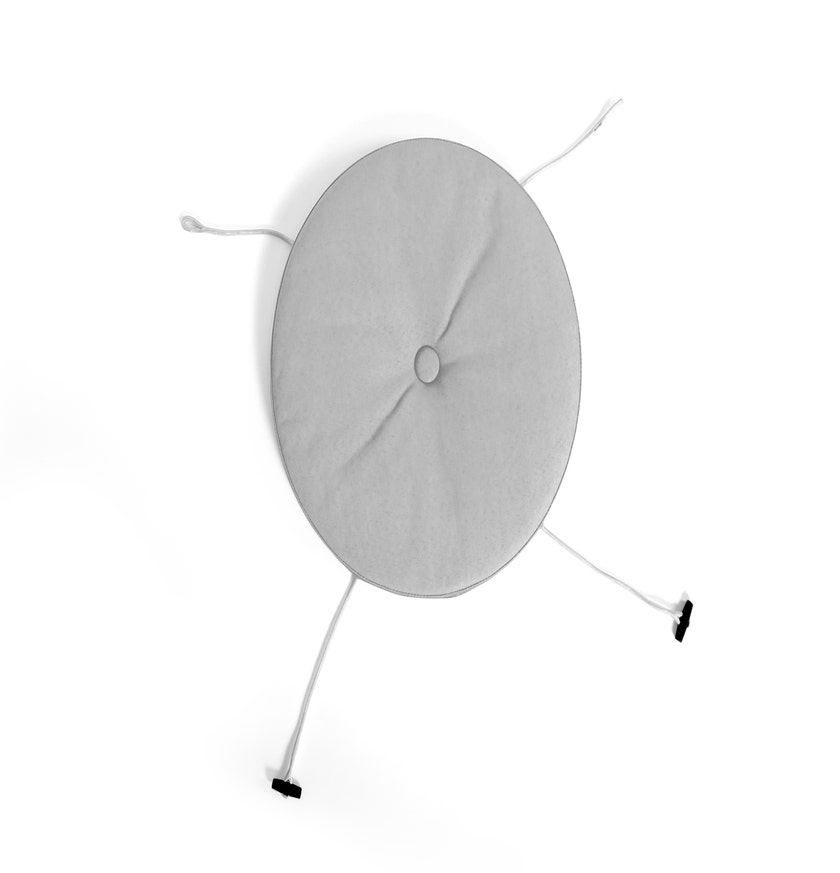 Coussin d'assise TONI de Fatboy, Blanc naturel