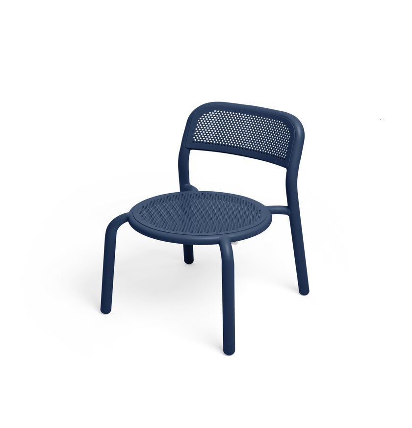 Chaise TONI de Fatboy, Dark ocean