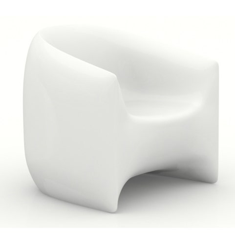FAUTEUIL BLOW, Blanc mat de VONDOM