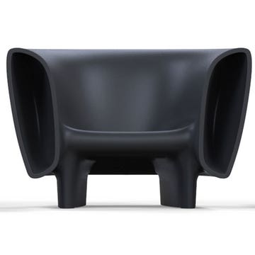FAUTEUIL BUMBUM, Noir de VONDOM