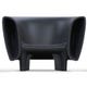 FAUTEUIL BUMBUM, Noir de VONDOM