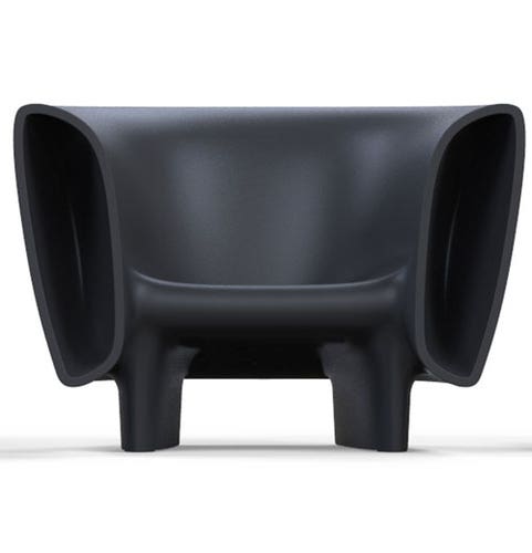FAUTEUIL BUMBUM, Noir de VONDOM