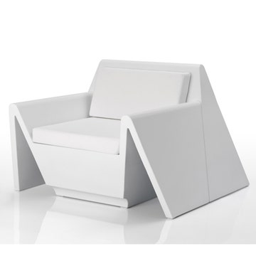 FAUTEUIL REST, Blanc mat de VONDOM