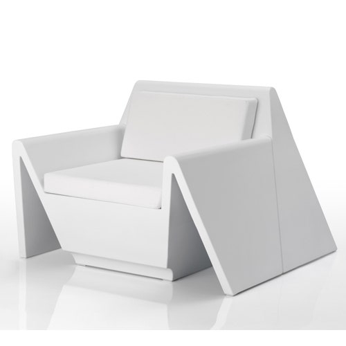 FAUTEUIL REST, Blanc mat de VONDOM FAUTEUIL REST, Blanc mat de VONDOM