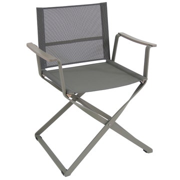 FAUTEUIL PLIANT CIAK, Gris vert de EMU