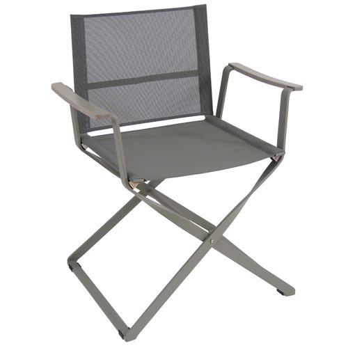 FAUTEUIL PLIANT CIAK, Gris vert de EMU FAUTEUIL PLIANT CIAK, Gris vert de EMU