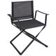 FAUTEUIL PLIANT CIAK, Noir