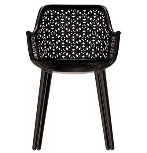 FAUTEUIL CYBORG ELEGANT, Noir de MAGIS