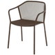 Fauteuil DARWIN, Marron d'Inde