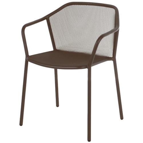 Fauteuil DARWIN de Emu, Marron d'Inde Fauteuil DARWIN de Emu, Marron d'Inde