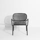 Fauteuil bas WEEK-END, Noir