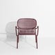 Fauteuil bas WEEK-END, Bordeaux