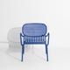 Fauteuil bas WEEK-END, Bleu outremer