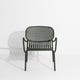 Fauteuil bas WEEK-END, Vert Bouteille 