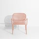 Fauteuil bas WEEK-END, Blush