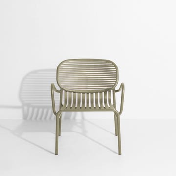 Fauteuil bas WEEK-END de Petite Friture, Vert Jade
