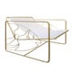 Fauteuil ELDORADO POISSON outdoor structure doré
