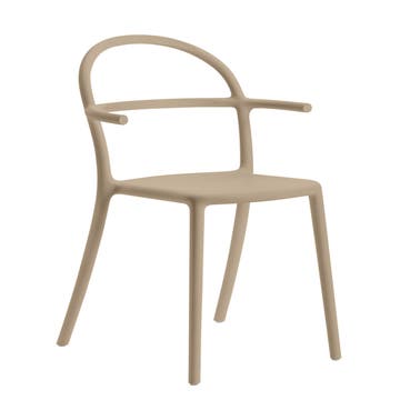 Chaise GENERIC C de Kartell, Tourterelle