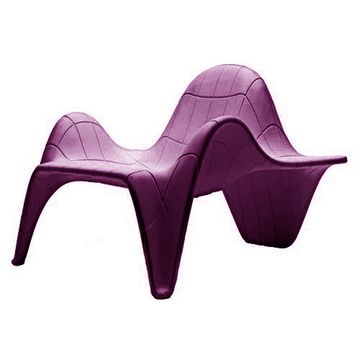 FAUTEUIL F3, Prune de VONDOM
