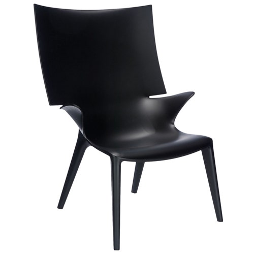 Fauteuil UNCLE JIM de Kartell, Noir Fauteuil UNCLE JIM de Kartell, Noir