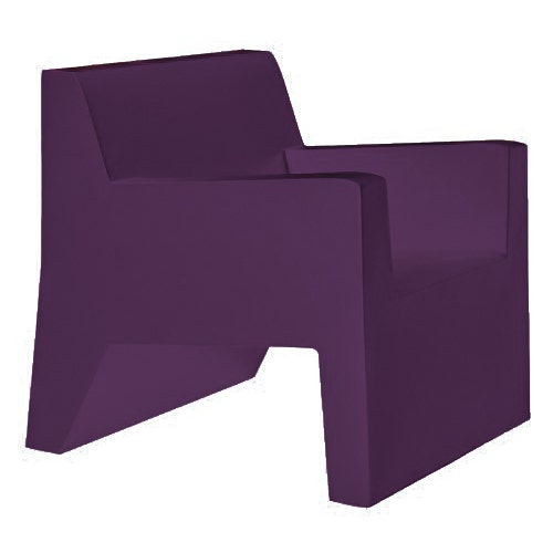 FAUTEUIL JUT, prune de VONDOM FAUTEUIL JUT, prune de VONDOM