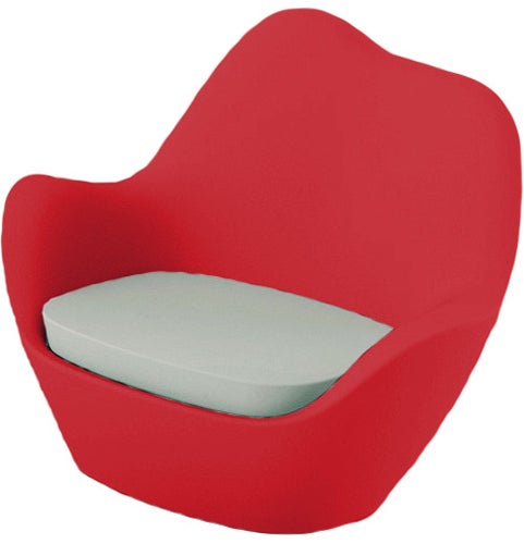 FAUTEUIL SABINAS, Rouge de VONDOM