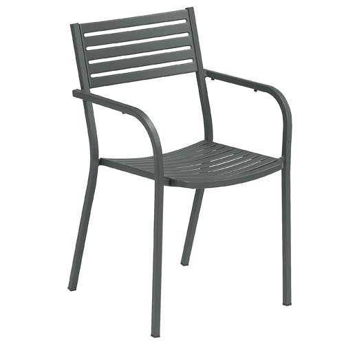 Fauteuil SEGNO de Emu, Fer ancien Fauteuil SEGNO de Emu, Fer ancien