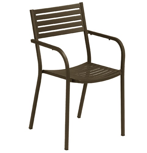 Fauteuil SEGNO de Emu, Marron d'Inde