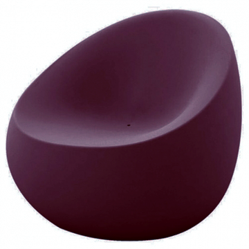 FAUTEUIL STONE, Prune de VONDOM
