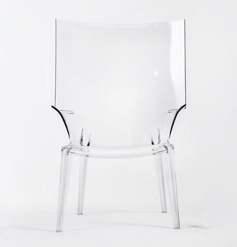 Fauteuil UNCLE JIM de Kartell, Cristal