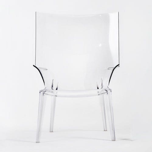 Fauteuil UNCLE JIM de Kartell, Cristal Fauteuil UNCLE JIM de Kartell, Cristal