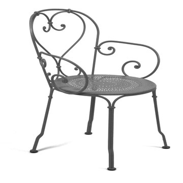 Fauteuil 1900 de Fermob gris orage