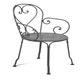 Fauteuil 1900 gris orage