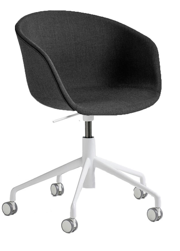 Fauteuil AAC53 de Hay, Piétement en aluminium teinté blanc, Remix 183 Fauteuil AAC53 de Hay, Piétement en aluminium teinté blanc, Remix 183
