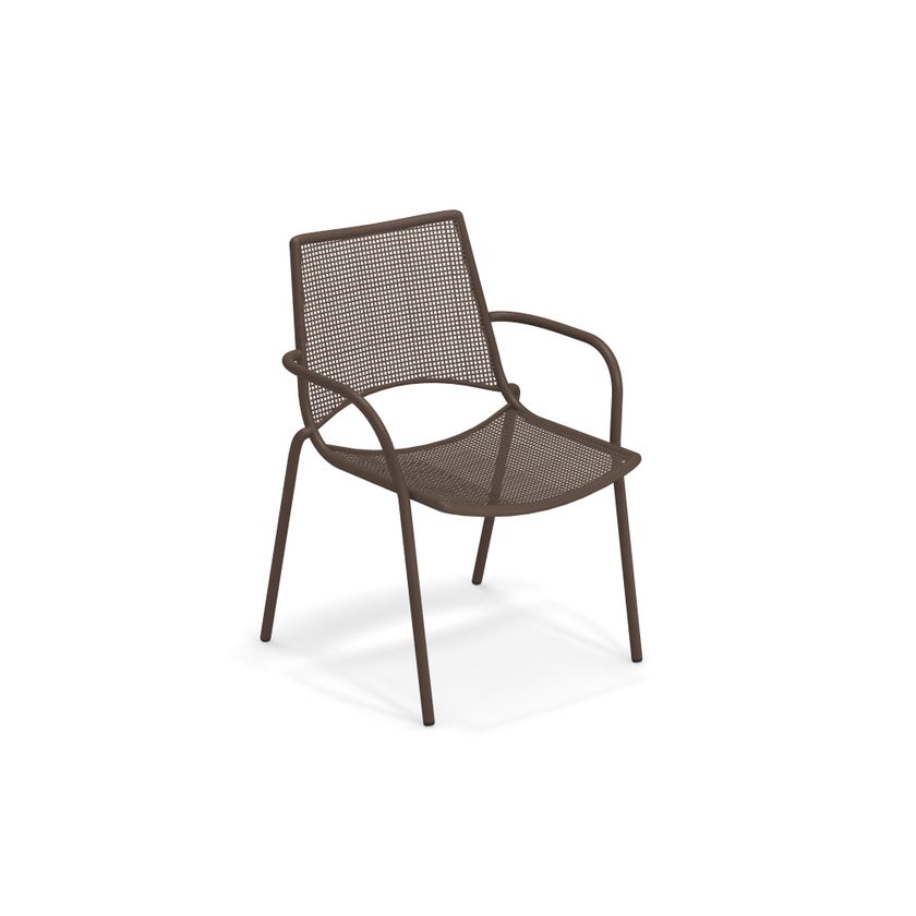 Fauteuil ALA de Emu, Marron d'inde Fauteuil ALA de Emu, Marron d'inde