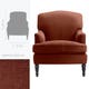 Fauteuil ATLANTA, Marron