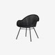 Chaise AVRIL HB de Vincent Sheppard, Piètement acier, Tressage Pebble